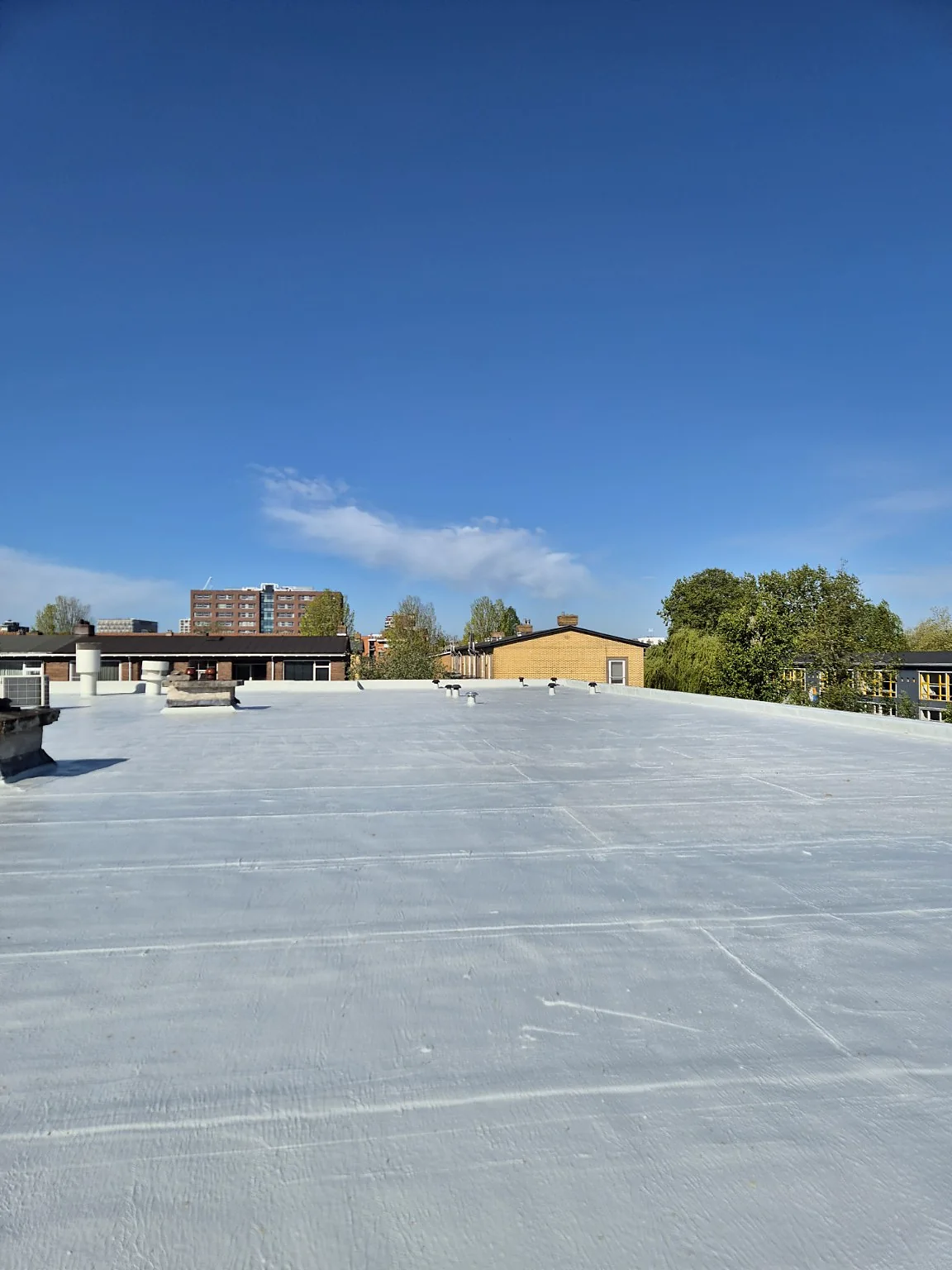 Gecontroleerd en afgewerkt coatingproject