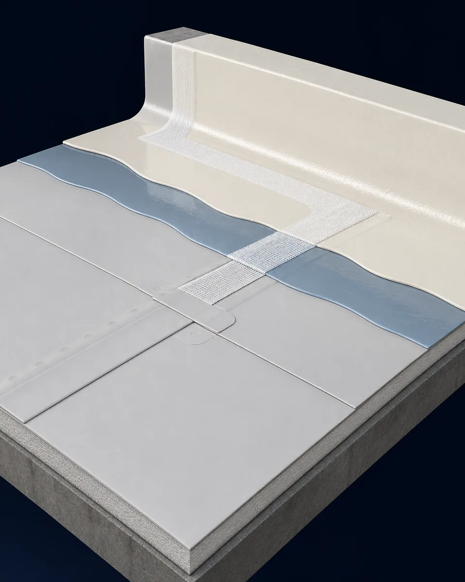 Renovatieopbouw op een bestaand PVC- of TPO-dak
