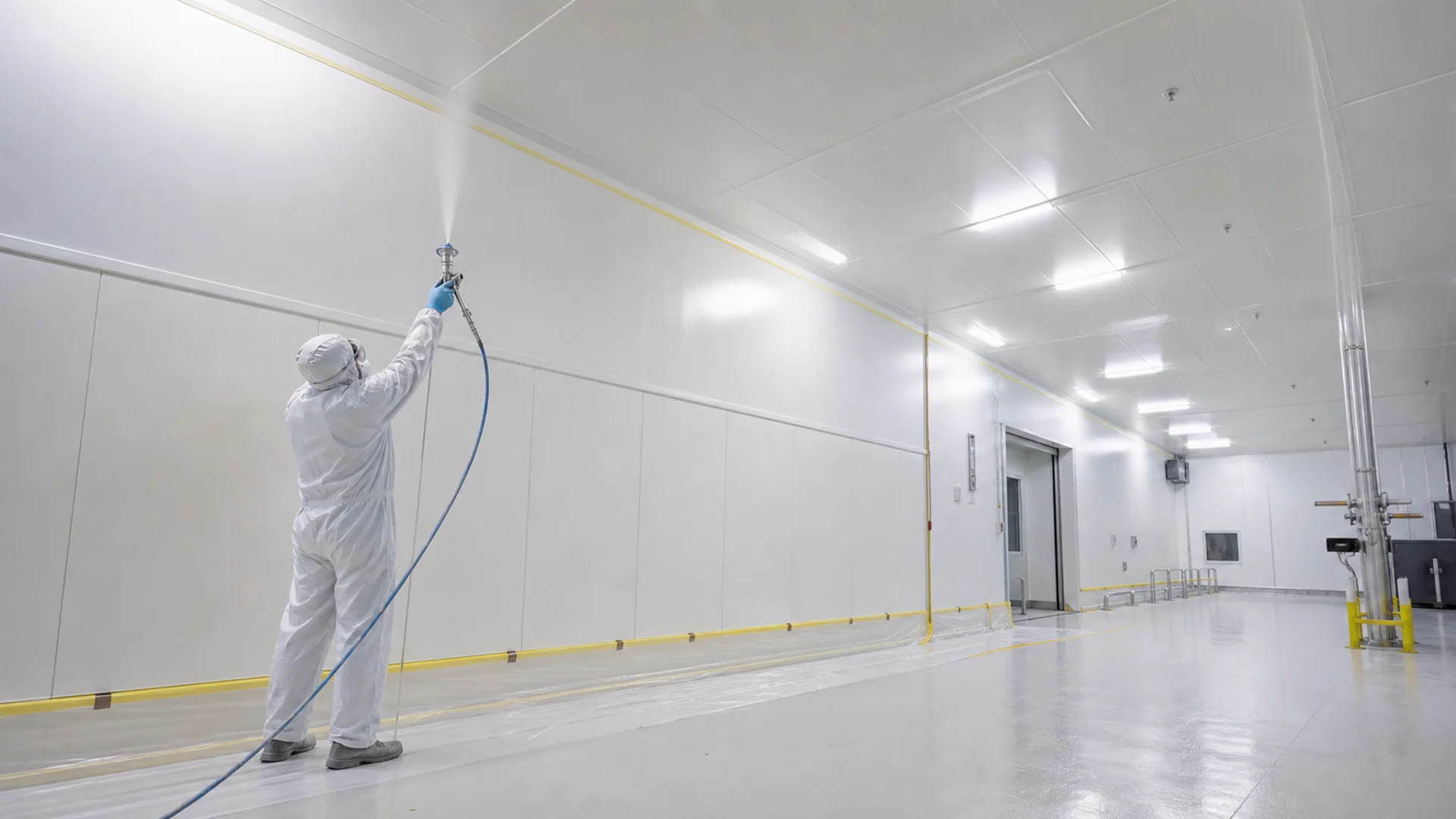 Technical and cleanable wall and ceiling coatings for larger business projects